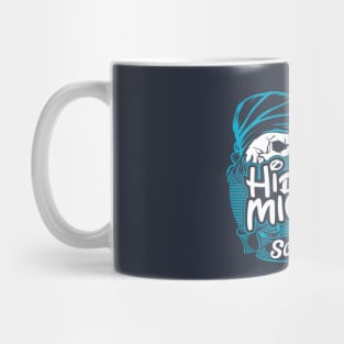 2-Color HMS Pirate Logo (Blue) Mug